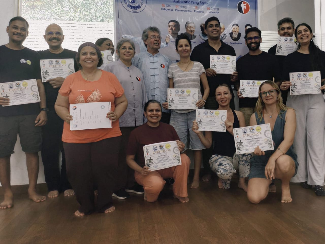 Another student certified — workshop finale Another student certified — workshop finale